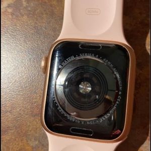 Rose Gold Series 4 IWatch